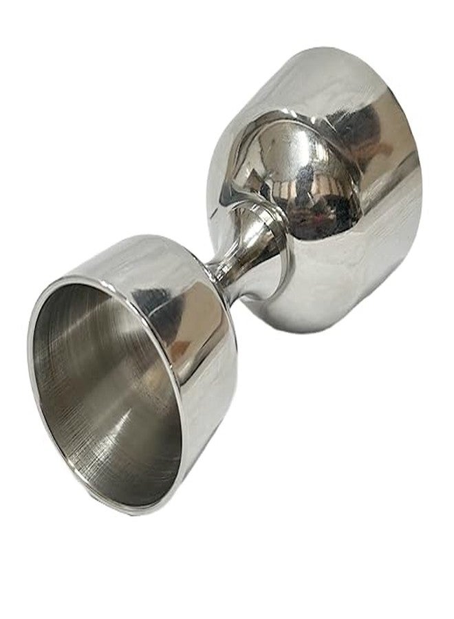 Dynore مقياس داينور المصنوع من الفولاذ المقاوم للصدأ، ثقيل الوزن، قوي ومتين، سعة 30/60 مل، على شكل وتد دامرو - Image 2